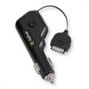 Emerge Technologies Retrak iPod & iPhone Retractable Car Charger - Black ETIPODCHGCB